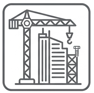 Soluciones de sujeción para aplicaciones estructurales de construcción
