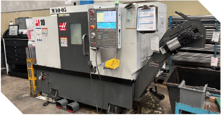 Máquina CNC Haas Automation ST-10 para maquinado de precisión